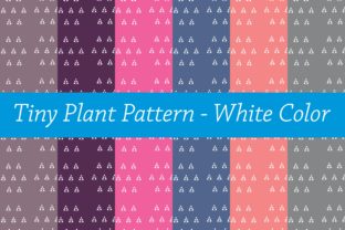 Download Tiny Plant Pattern White - Plant pattern Collection