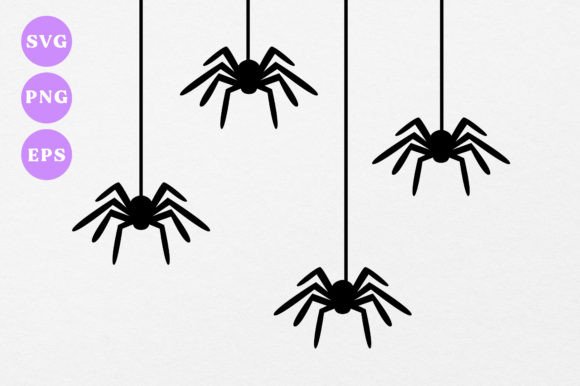 Download Halloween Spider Svg Silhouette Cut File - Silhouette Collection