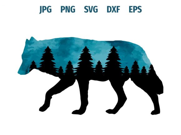 Download Lone Wolf Silhouette - Silhouette Collection