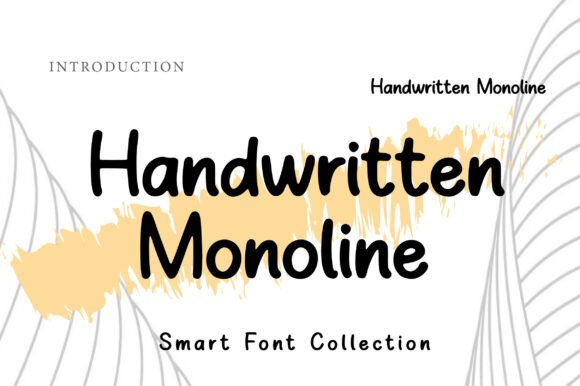 Download Handwritten Monoline - Monoline Collection