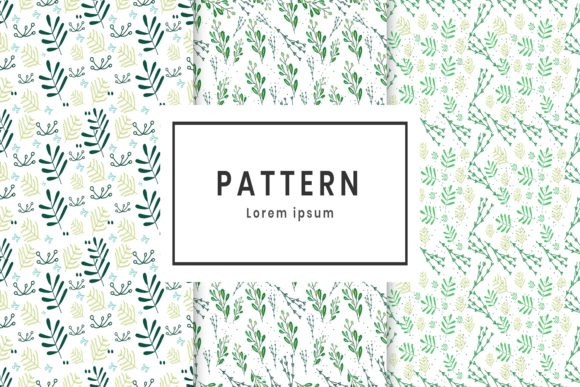 Download Green Plant Pattern - Plant pattern Collection