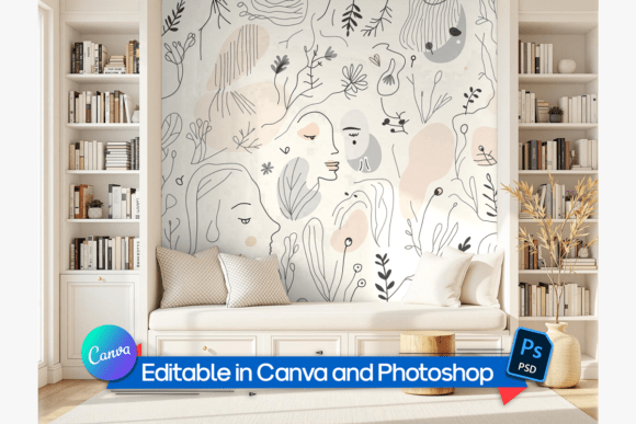 Download Interior Design Wall Mockup - Interior design Collection