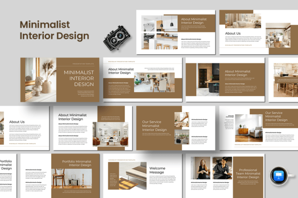 Download Minimalist Interior Design - Keynote - Interior design Collection