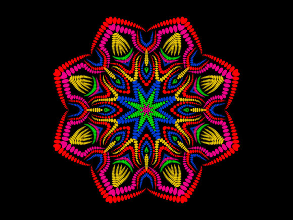 Download Mandala Corn Plant Pattern - Plant pattern Collection