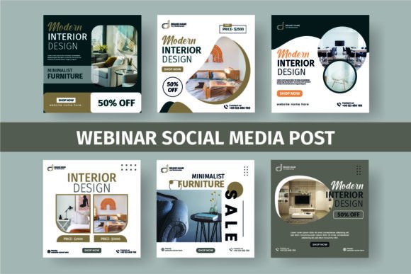 Download Social Media Post for Interior Design - Interior design Collection
