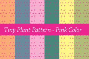 Download Tiny Plant Pattern Pink - Plant pattern Collection