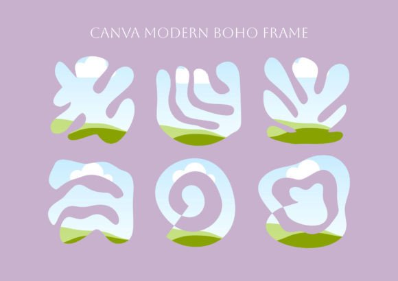 Download Canva Frame | Canva Modern Shapes - Modern shapes Collection