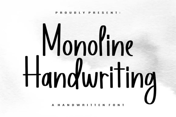 Download Monoline Handwriting - Monoline Collection