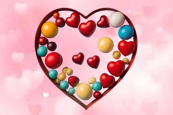 Download Valentine Heart Shape Illustrations - Shape illustrations Collection