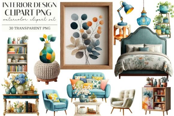 Download Interior Design Clipart PNG - Interior design Collection
