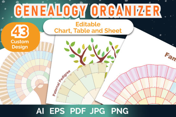 Download KDP Genealogy Organizer Interior Design - Interior design Collection