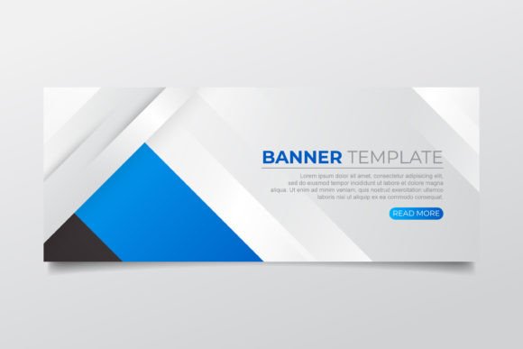 Download Abstract Banner with Modern Shapes - Modern shapes Collection