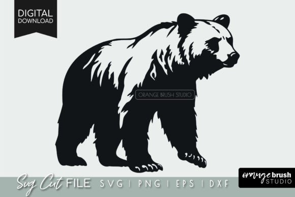 Download Bear SVG, Bear Silhouette Cut File - Silhouette Collection