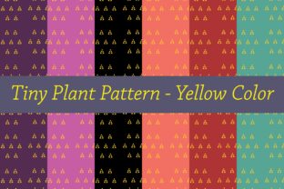 Download Tiny Plant Pattern Yellow - Plant pattern Collection